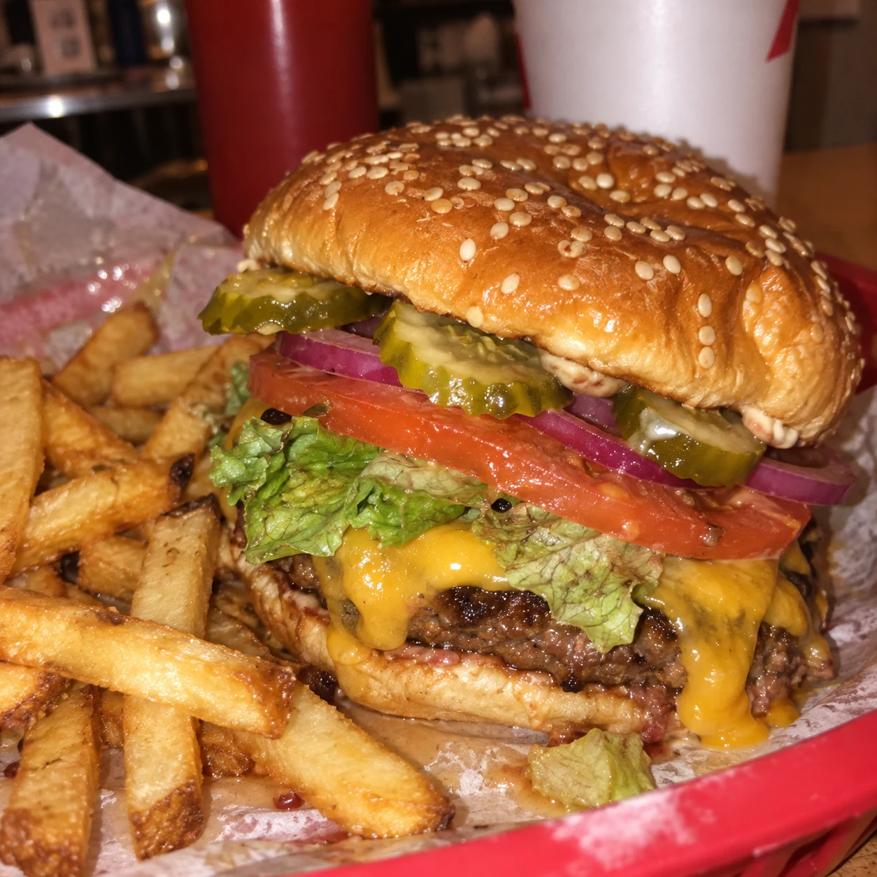 Original burger photo